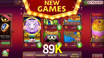 Descubra a Magia dos Jogos de Arcade no 89K
